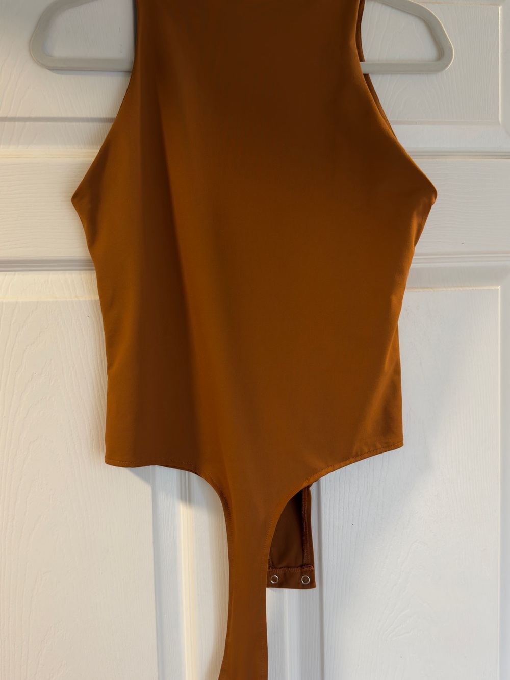 ReoRia Sleeveless Bodysuit in Rust